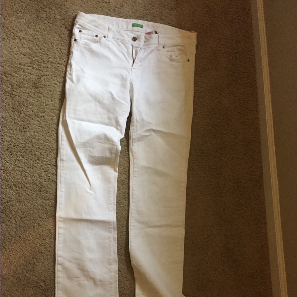 Lilly Pulitzer white jeans